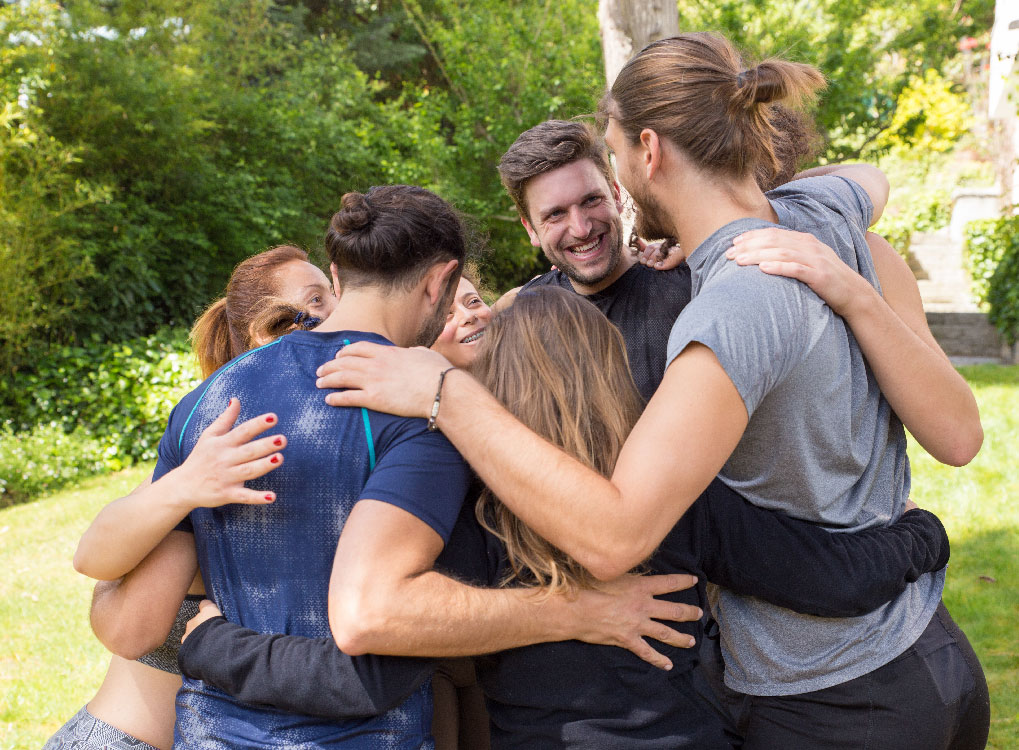 equipo trabajadores teambuilding